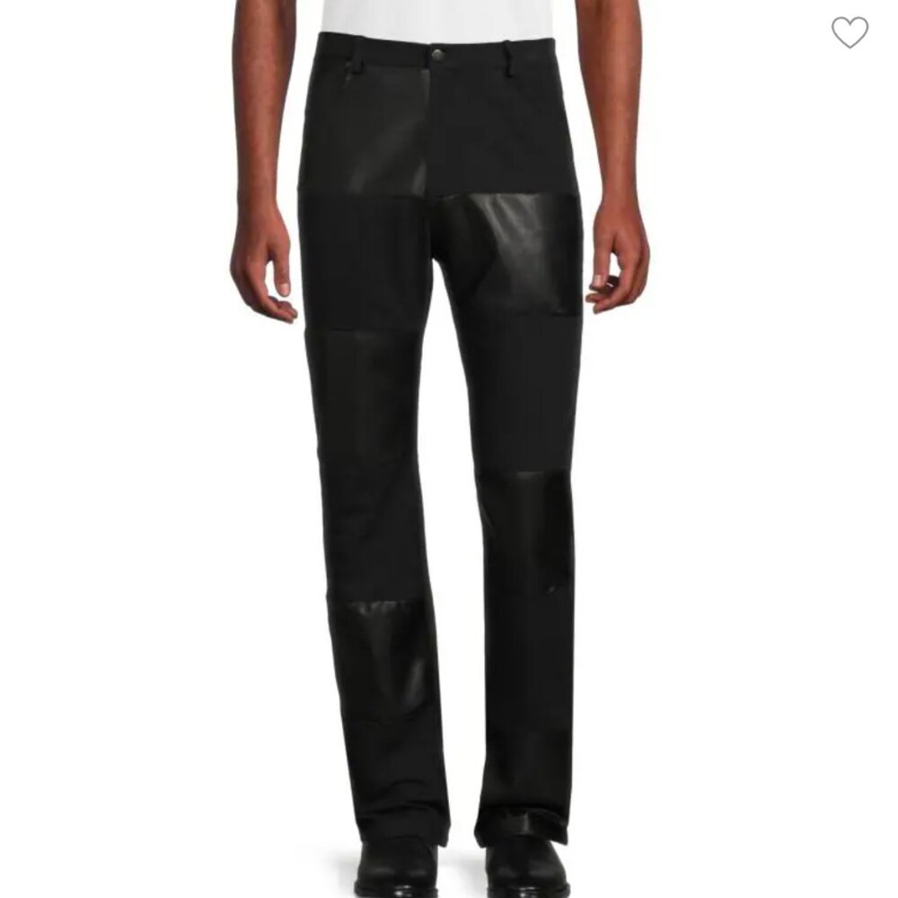NWOT American Stitch Twofer Statement Pants in Black Sz 30 x 32‎